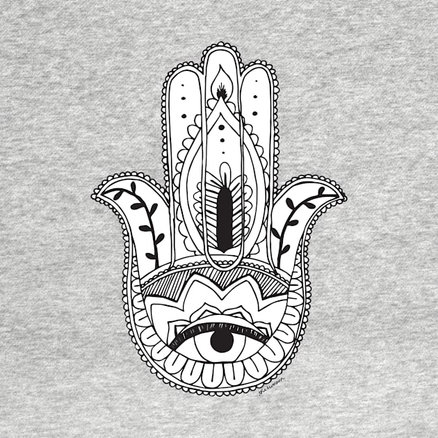 Hamsa Hand by NatashaAnita